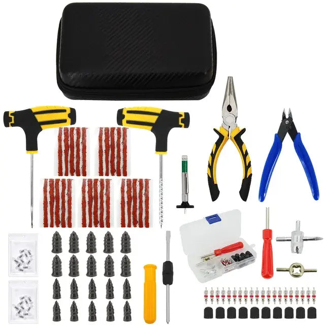 Car Tire Repair Tool Kit